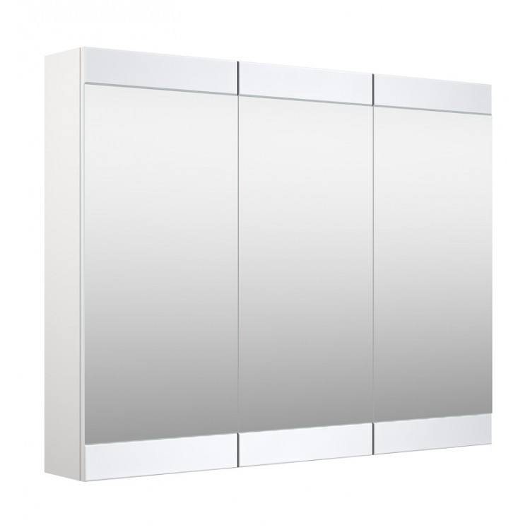 Vannas istabas skapītis ar spoguli SERENA Retro 100 cm, 1300711 Vannas istabas skapītis ar spoguli SERENA Retro 100 cm, 1300711