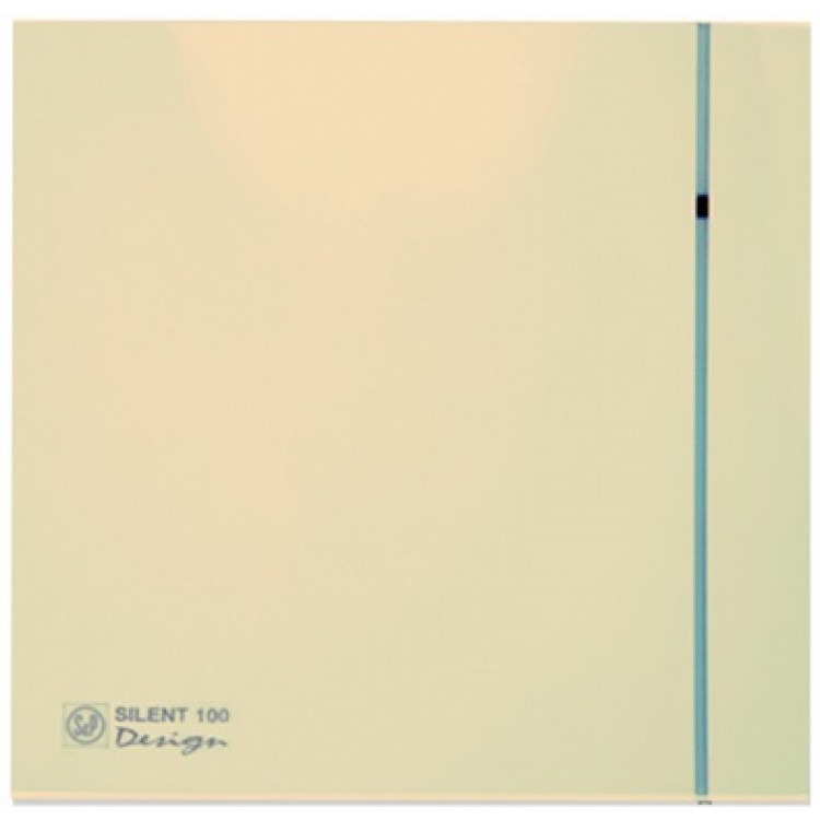 Sadzīves ventilators S&P Silent Design 100CZ, pretvārsts, ivory Sadzīves ventilators S&P Silent Design 100CZ, pretvārsts, ivory
