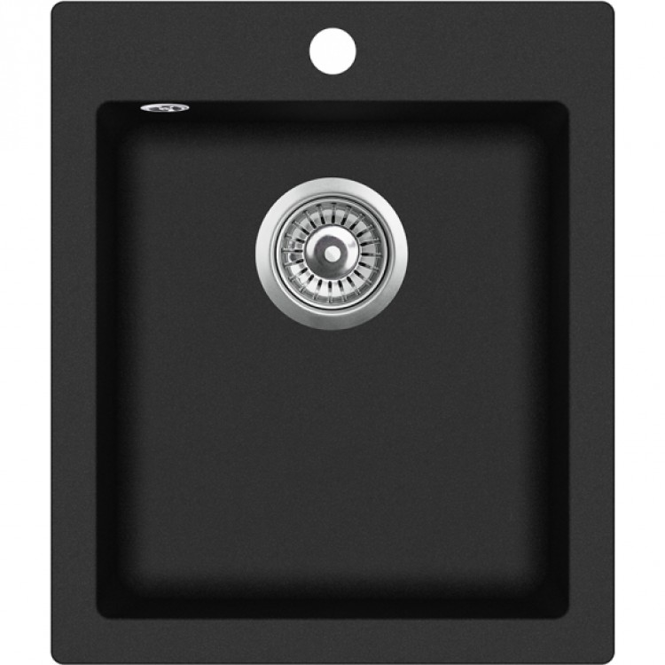 Virtuves izlietne HELIKA SIMPLEX 425x500 mm, SQS100W-601 Virtuves izlietne HELIKA SIMPLEX 425x500 mm, SQS100W-601