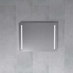 Spogulis ar LED apgaismojumu Stikla Serviss EMILIA 60x60cm