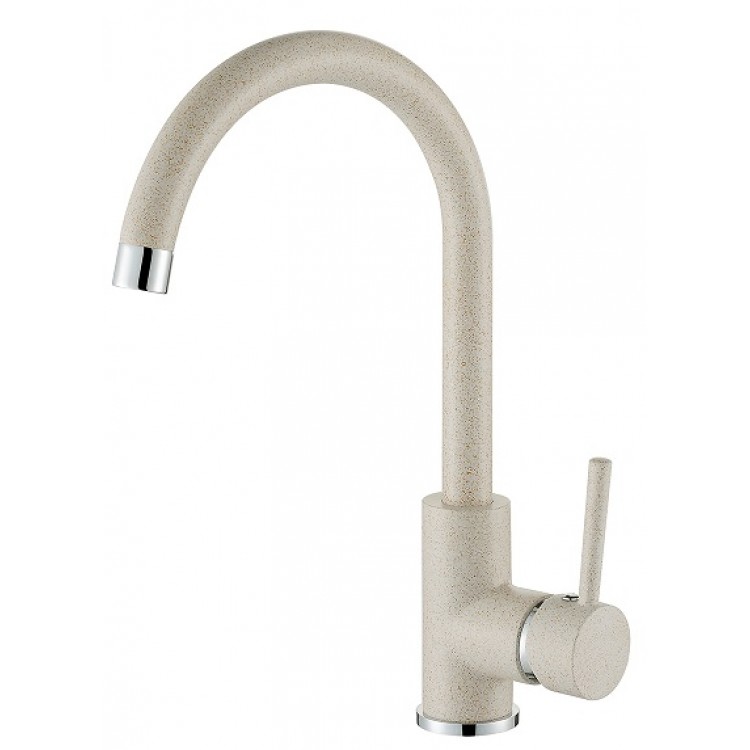 Virtuves izlietne HELIKA 505mm ar jaucējkrānu, SR100W/TAP5523-110