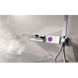 Elektroniskā termostata vannas un dušas sistēma TRES Bath Space