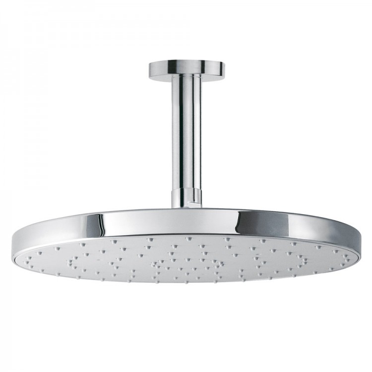 Dušas galva TRES Antilime ar turētāju D25 cm, hroms 134221