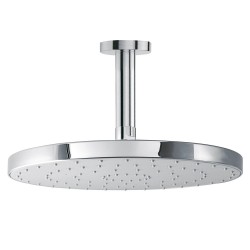 Dušas galva TRES Antilime ar turētāju D30 cm, hroms 134331