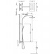 Termostata dušas sistēma SLIM-TRES 20219501