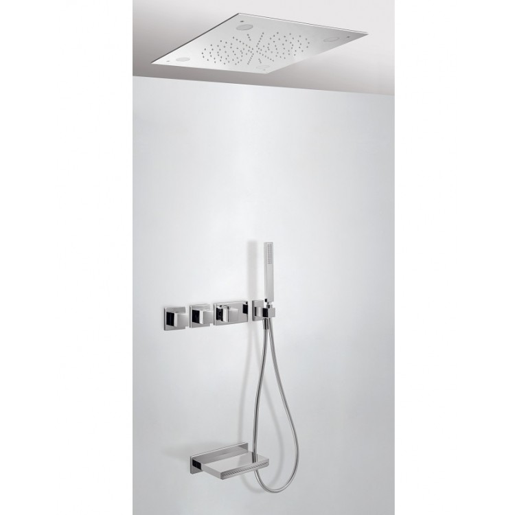 Termostata vannas/dušas sistēma TRES Bath Space 20725307 Termostata vannas/dušas sistēma TRES Bath Space 20725307