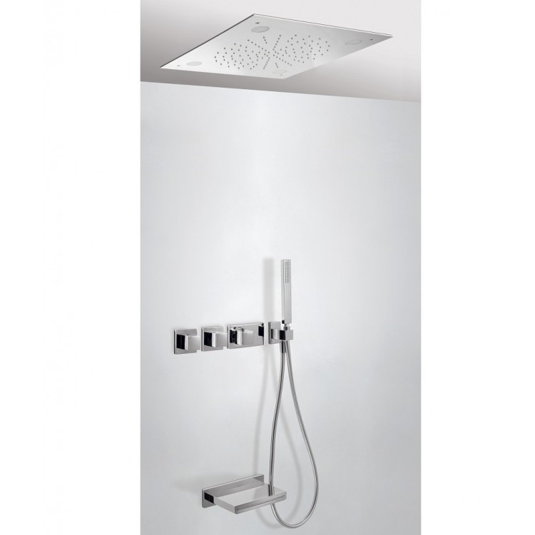 Termostata vannas/dušas sistēma TRES Bath Space 20725307 Termostata vannas/dušas sistēma TRES Bath Space 20725307