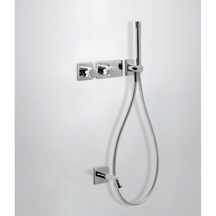 Termostata vannas/dušas sistēma TRES Bath Space 20735208 Termostata vannas/dušas sistēma TRES Bath Space 20735208