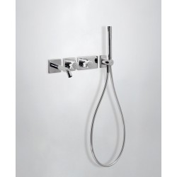 Termostata vannas/dušas sistēma TRES Bath Space 20735209