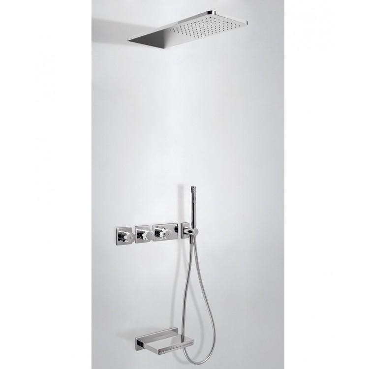 Termostata vannas/dušas sistēma TRES Bath Space 20735305 Termostata vannas/dušas sistēma TRES Bath Space 20735305