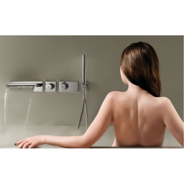 Termostata vannas/dušas sistēma TRES Bath Space 20739201 Termostata vannas/dušas sistēma TRES Bath Space 20739201
