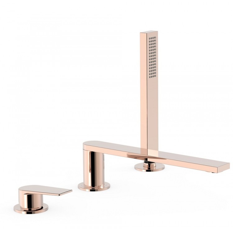 Vannas maisītājs uz vannas malas PROJECT-TRES 3-daļīgs, 21116103OP