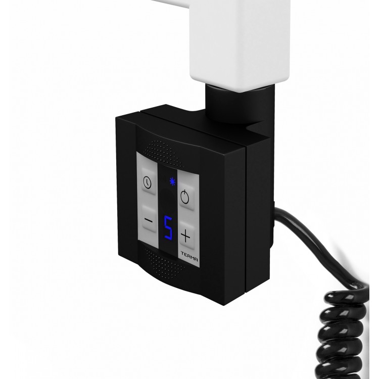Elektriskais dvieļu žāvētājs Terma VIVO+KTX4 910x500mm, melns Elektriskais dvieļu žāvētājs Terma VIVO+KTX4 910x500mm, melns