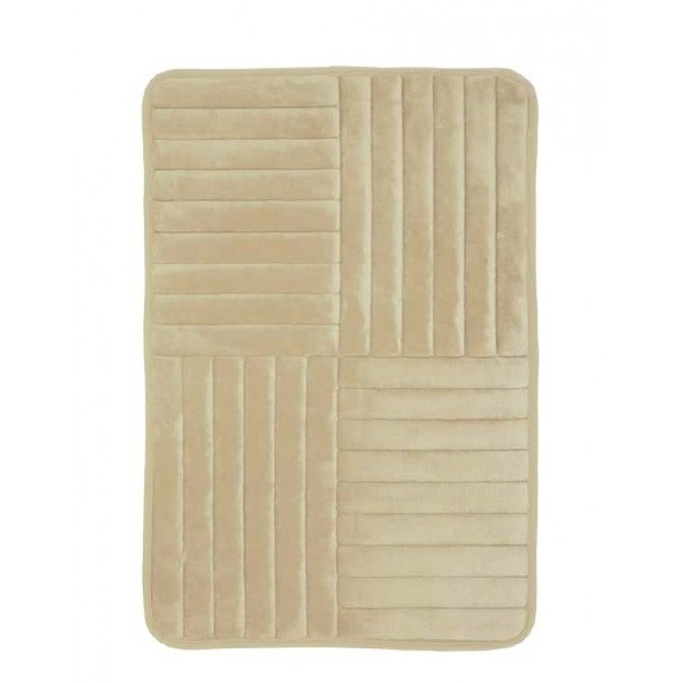 Vannas istabas paklājs Duschy TOULON 50x80 cm, bēšs 768-23 Vannas istabas paklājs Duschy TOULON 50x80 cm, bēšs 768-23
