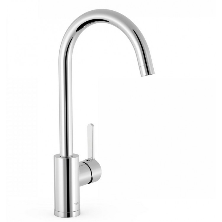 Virtuves izlietnes maisītājs TRES BASE PLUS, hroms 21644010