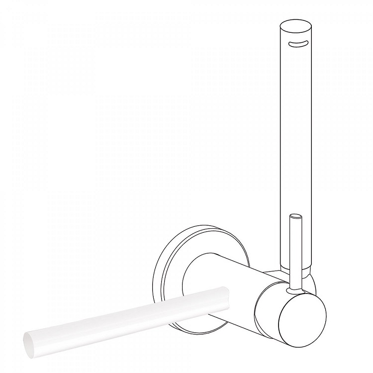 Dvieļu turētajs TRES 180mm, 03412401BM Dvieļu turētajs TRES 180mm, 03412401BM