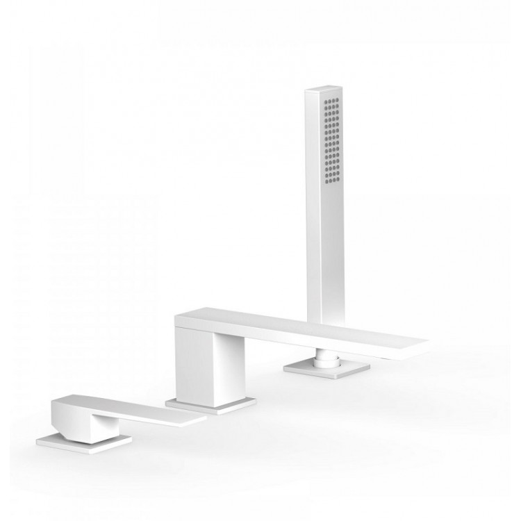 Vannas maisītājs uz vannas malas SLIM exclusive TRES 3-daļīgs, 20216103BM