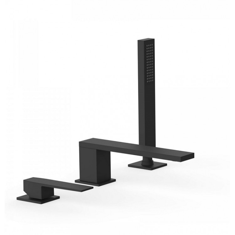 Vannas maisītājs uz vannas malas SLIM exclusive TRES 3-daļīgs, 20216103NM