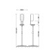 TRES Elektroniskais ziepju dozators 6V, 01240850 TRES Elektroniskais ziepju dozators 6V, 01240850