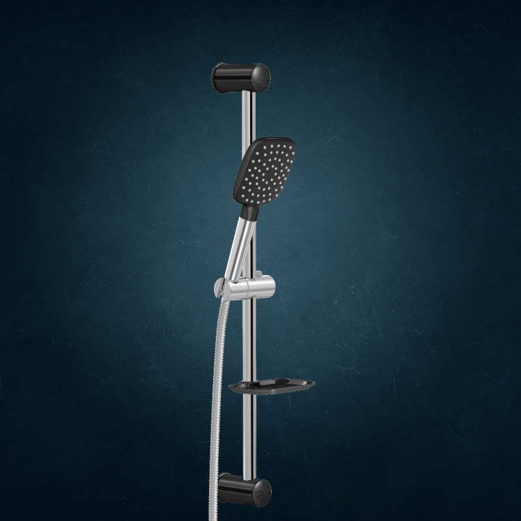 Dušas komplekts Valtemo Aqua Chrome Black, VS-6150 Dušas komplekts Valtemo Aqua Chrome Black, VS-6150