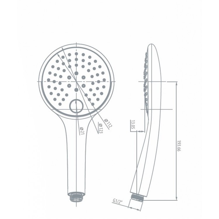 Rokas duša Vento 3 režimi, 352465