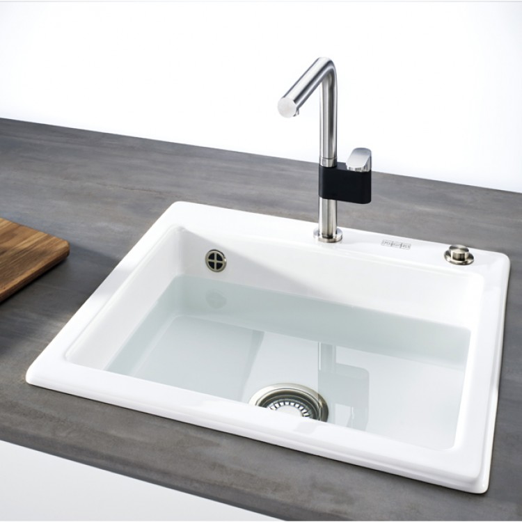 Virtuves izlietne Franke MYTHOS 58x51cm, MTK 610-58, balta Virtuves izlietne Franke MYTHOS 58x51cm, MTK 610-58, balta