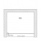 Dušas durvis Duschy Door 90 cm, 5232-90 Dušas durvis Duschy Door 90 cm, 5232-90