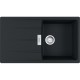 Virtuves izlietne FRANKE CENTRO 86x50 cm,CNG 611-86, melns matēts Virtuves izlietne FRANKE CENTRO 86x50 cm,CNG 611-86, melns matēts