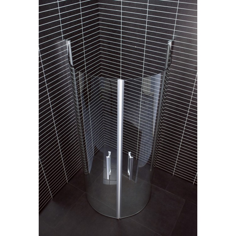 Dušas stūris pusapaļš Duschy Free 950x800 mm, 5201-95 Dušas stūris pusapaļš Duschy Free 950x800 mm, 5201-95