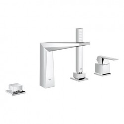 Vannas maisītājs uz vannas malas Grohe Allure Brilliant 3-daļīgs 19787 000