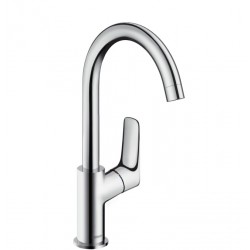 Izlietnes maisītājs Hansgrohe Logis ar korķi, hroms 71130000