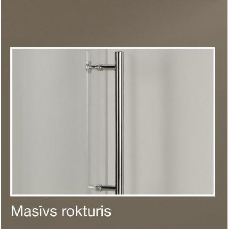Dušas durvis bīdāmās Roth KID2 1500 mm