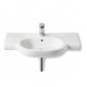 Vannas istabas izlietne Roca Meridian 85x46 cm A32724D000 Vannas istabas izlietne Roca Meridian 85x46 cm A32724D000