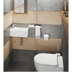 Vannas istabas uzliekamā izlietne PAA MI 400x210 mm