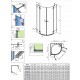Dušas stūris pusapaļš Radaway Essenza Pro White PDD 80x80 cm Dušas stūris pusapaļš Radaway Essenza Pro White PDD 80x80 cm