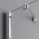 Vannas sieniņa Radaway IDEA PNJ ar dvieļu turētāju 80 cm Vannas sieniņa Radaway IDEA PNJ ar dvieļu turētāju 80 cm