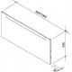 Spogulis ar apgaismojumu Ravak Clear 800x440 mm