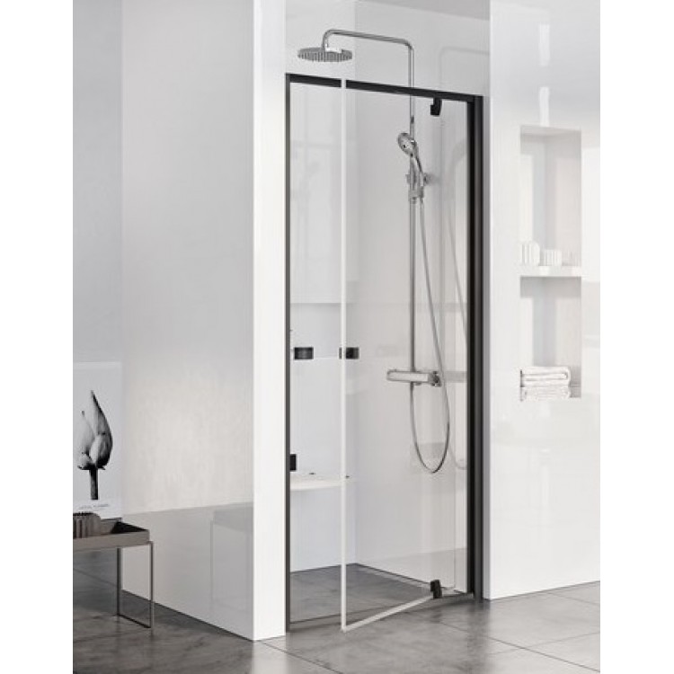 Dušas durvis RAVAK PIVOT PDOP1 90cm, melns