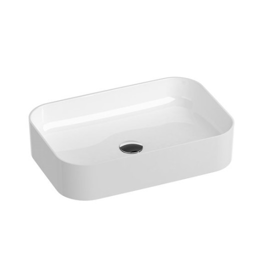 Vannas istabas uzliekamā izlietne Ravak Ceramic 550 R Slim 55x37cm