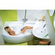 Stūra vanna RAVAK Avocado L 160x75 Stūra vanna RAVAK Avocado L 160x75
