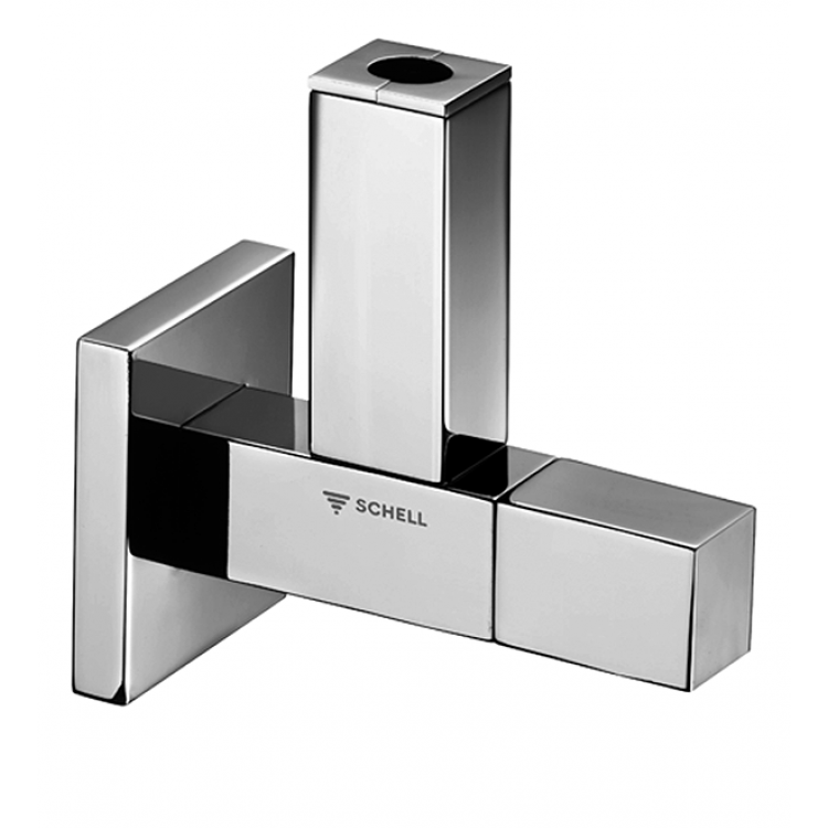 Stūra ventīlis SCHELL Quad 1/2 x 3/8(10), hromēts 053620699 Stūra ventīlis SCHELL Quad 1/2 x 3/8(10), hromēts 053620699
