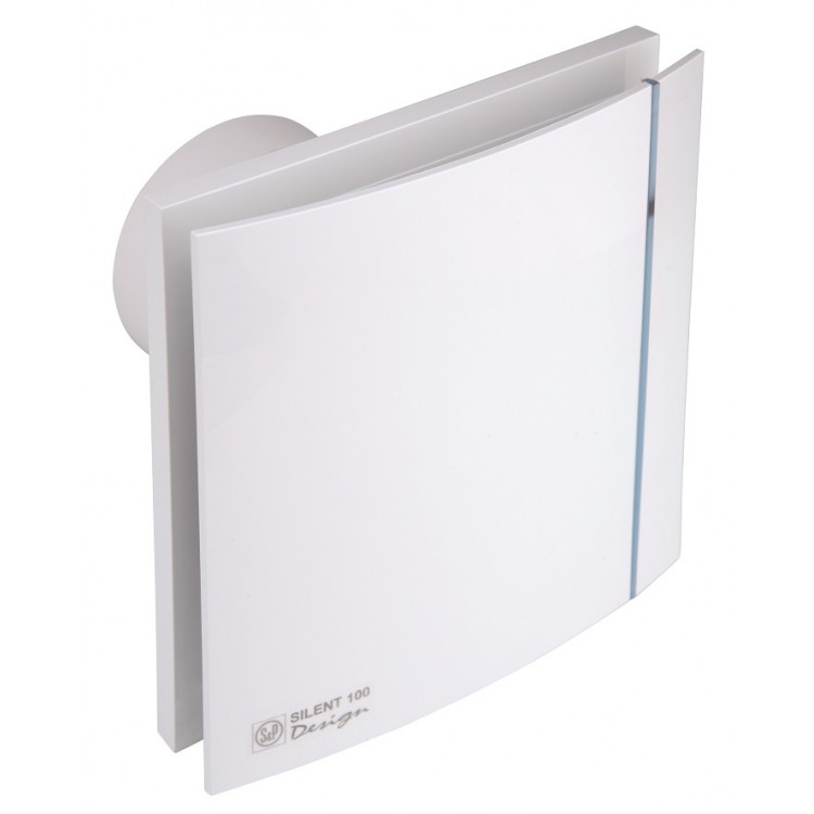 Sadzīves ventilators S&P Silent Design 200CHZ, mitruma sensors Sadzīves ventilators S&P Silent Design 200CHZ, mitruma sensors