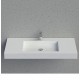 Vannas istabas izlietne Vispool F-1000 100x45 cm, balta Vannas istabas izlietne Vispool F-1000 100x45 cm, balta