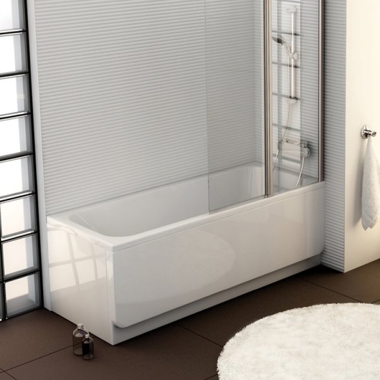 Komplekts Taisnstūra vanna RAVAK CHROME 180x80 cm ar vannas maisītāju CR II 022.00BL, balta Komplekts Taisnstūra vanna RAVAK CHROME 180x80 cm ar vannas maisītāju CR II 022.00BL, balta