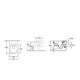 Tualetes pods piekaramais Villeroy&Boch Avento Direct Flush ar Soft Close vāku