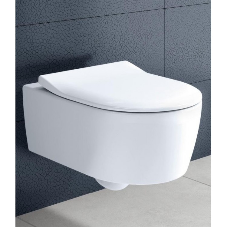 Tualetes pods piekaramais Villeroy&Boch Avento Direct Flush ar Soft Close vāku
