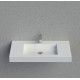 Vannas istabas izlietne Vispool F-800 80x45 cm, balta Vannas istabas izlietne Vispool F-800 80x45 cm, balta