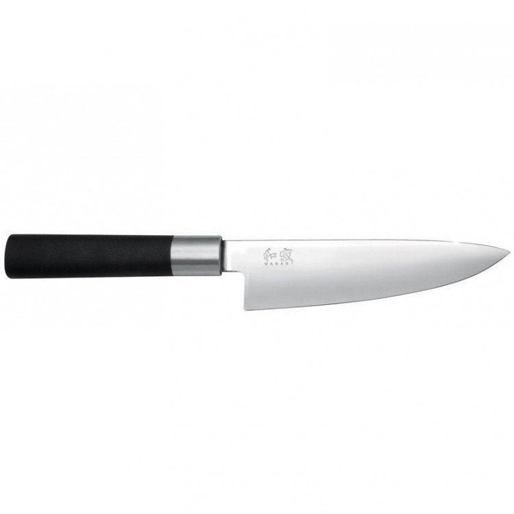 Šefpavāra naizis KAI WASABI BLACK 15 cm, 6715C Šefpavāra naizis KAI WASABI BLACK 15 cm, 6715C