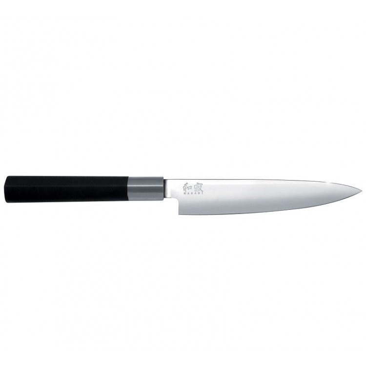 Universālais nazis KAI WASABI BLACK 15 cm, 6715U Universālais nazis KAI WASABI BLACK 15 cm, 6715U