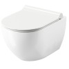 Tualetes pods piekaramais Ravak Uni Chrome RimOff, balts X01535